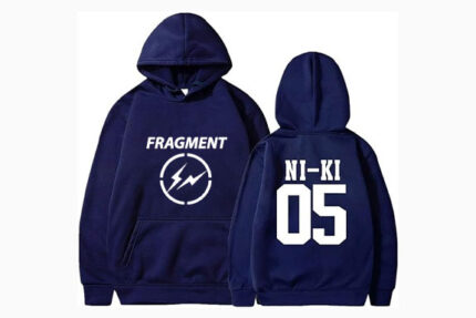 Fragment x NI-KI Limited Edition Navy Hoodie