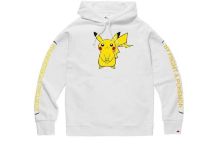 Fragment Pikachu Hoodie – White