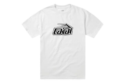 Lakai Fragment Logo Short Sleeve Tee White