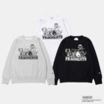 V.A. TOKYO x fragment design x Champion C/N Sweat – 011A PEANUTS FRAGMENTS